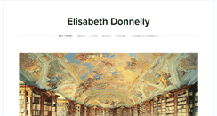 Desktop Screenshot of elisabethdonnelly.com